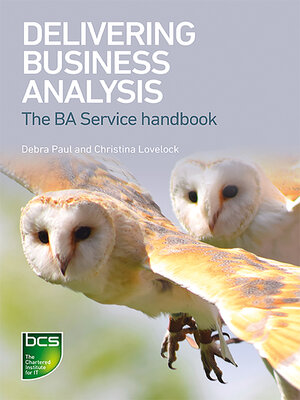 cover image of Delivering Business Analysis